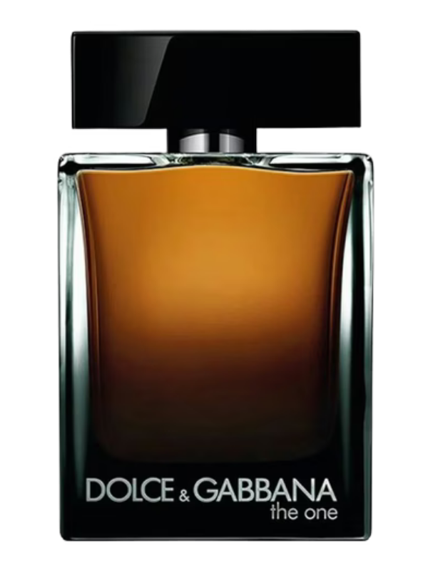 Dolce & Gabbana The One bottle — warm spicy masculine fragrance